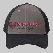 NE204.ur - Snapback Contrast Front Mesh Cap